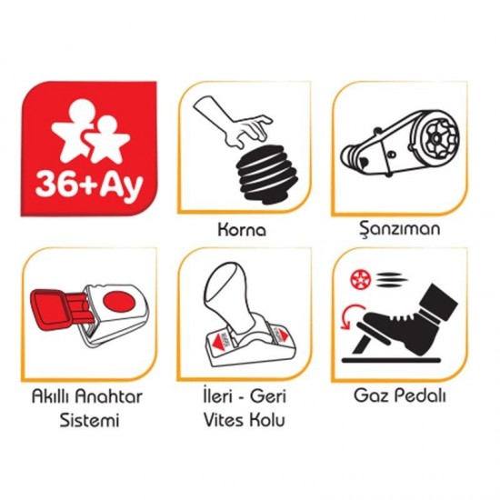 Tractor electric Pilsan Active 6V Verde