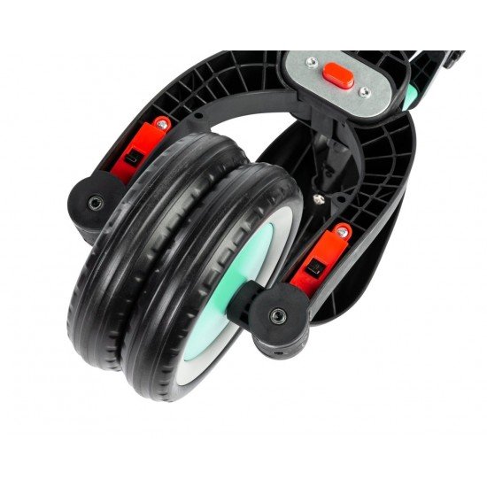 Tricicleta copii 2 in 1 Toyz Fox Turcoaz