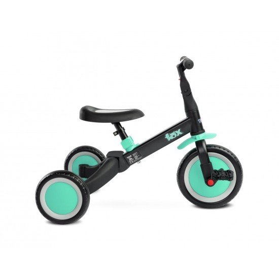 Tricicleta copii 2 in 1 Toyz Fox Turcoaz