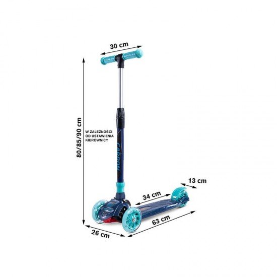 Trotineta copii Toyz Carbon Navy