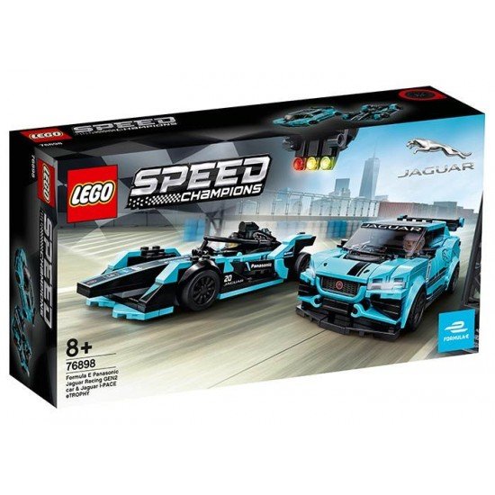 Lego Speed Champions - Formula E Panasonic Jaguar Racing GEN2 & Jaguar I-PACE eTROPHY