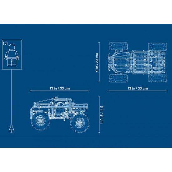 LEGO Technic - 4x4 X-treme Off-Roader 42099