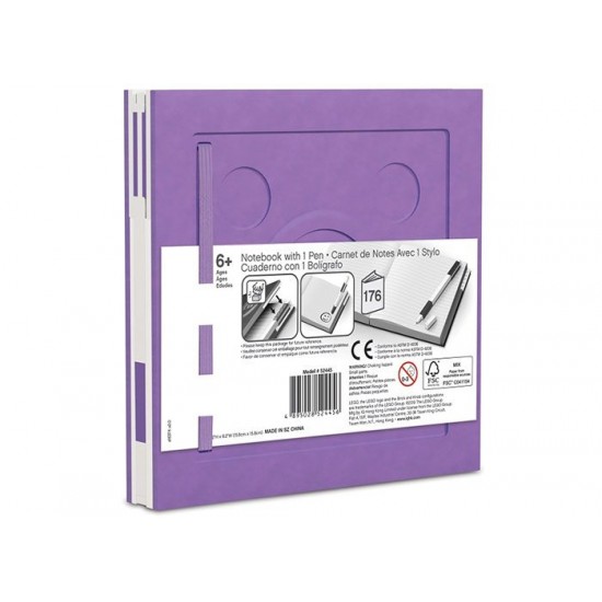 Agenda cu pix LEGO - Lavanda 52445