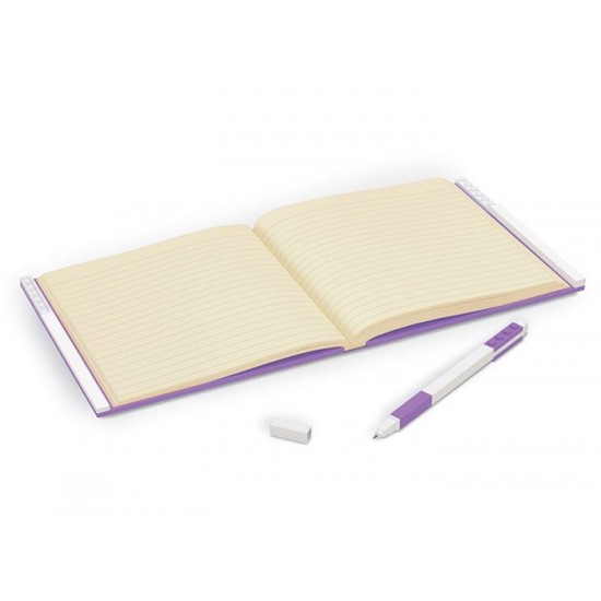 Agenda cu pix LEGO - Lavanda 52445