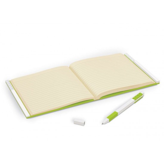 Agenda cu pix LEGO - Lime 52442