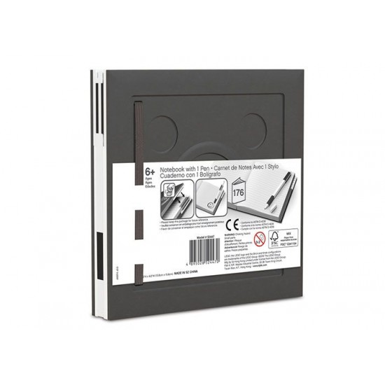 Agenda cu pix LEGO - Negru 52447