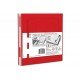 Agenda cu pix LEGO - Rosu 52439