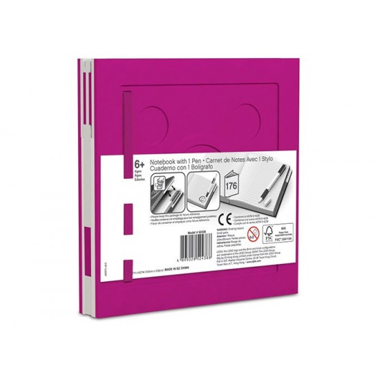Agenda cu pix LEGO - Violet  (52438)