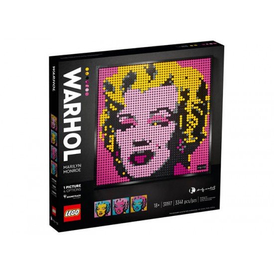 LEGO Art - Andy Warhol's Marilyn Monroe 31197