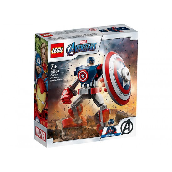 LEGO Marvel Super Heroes - Armura lui Captain America 76168