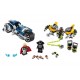LEGO Marvel Super Heroes - Atacul Razbunatorilor cu motocicleta 76142