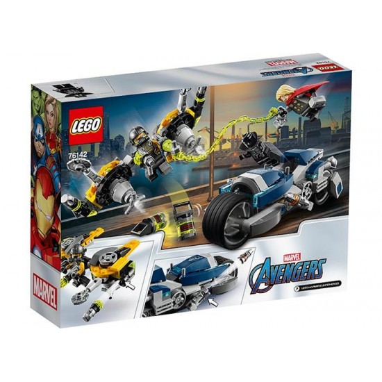 LEGO Marvel Super Heroes - Atacul Razbunatorilor cu motocicleta 76142