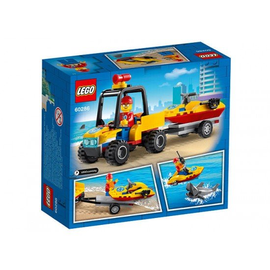 LEGO City - ATV si barca de salvamari 60286