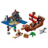 LEGO Minecraft - Aventura corabiei de pirati 21152