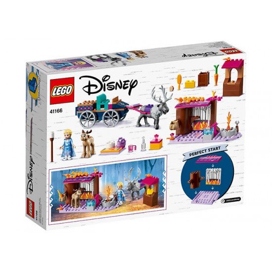 LEGO Disney Princess - Aventura Elsei cu trasura 41166