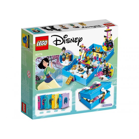 LEGO Disney Princess - Aventuri din cartea de povesti cu Mulan 43174