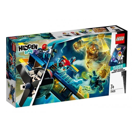LEGO Hidden Side - Avionul de cascadorii al lui El Fuego 70429