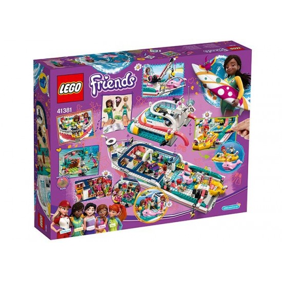 LEGO Friends - Barca pentru misiuni de salvare 41381