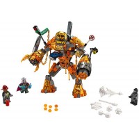 LEGO Marvel Super Heroes - Batalia cu Molten Man 76128