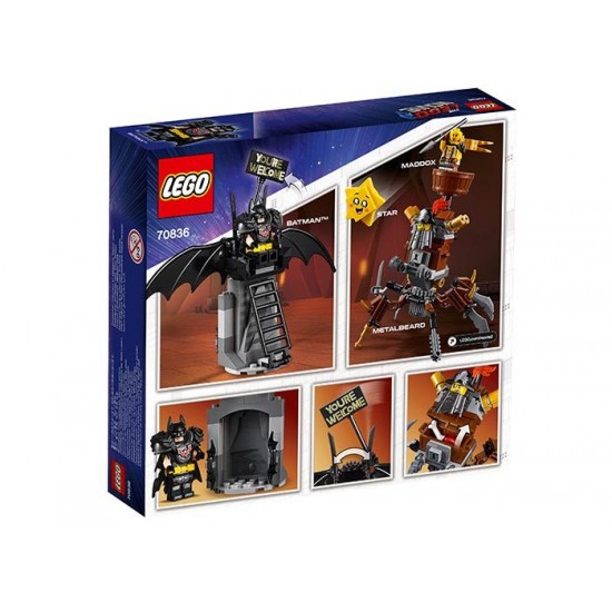 LEGO Movie - Batman si Barba metalica 70836