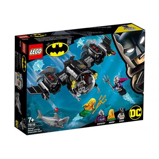 LEGO DC Super Heroes - Batsubmarinul Batman si conflictul subacvatic 76116