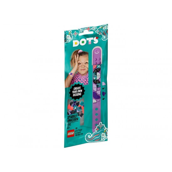 LEGO Dots - Bratara unicorn sclipitor 41902