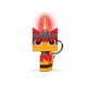 Breloc cu lanterna LEGO Movie 2 Angry Kitty (LGL-KE147)