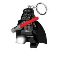 Breloc cu lanterna LEGO Star Wars Darth Vader cu sabie laser (LGL-KE121B)