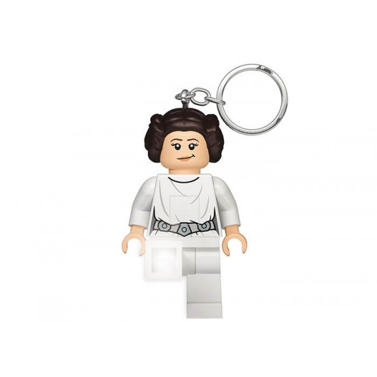 Breloc cu lanterna LEGO Star Wars Printesa Leia (LGL-KE109)