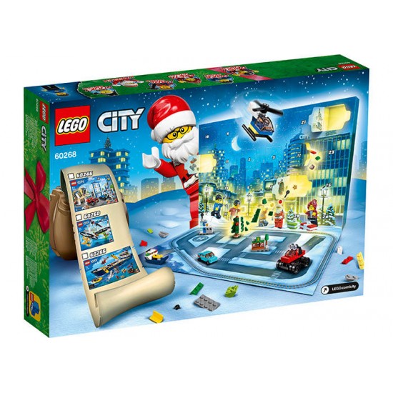 Calendar de Craciun LEGO City (60268)