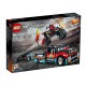 LEGO Technic - Camion si motocicleta pentru cascadorii 42106
