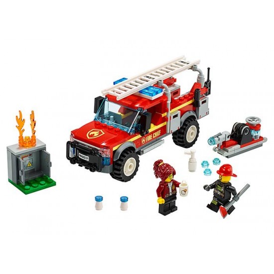 LEGO City - Camionul de interventie al comandantului pompierilor 60231