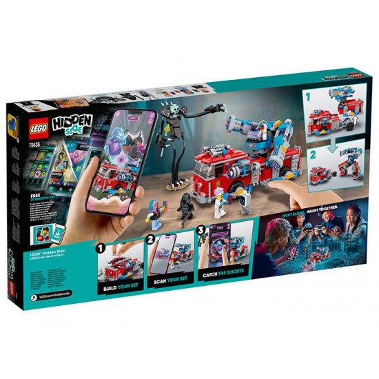 LEGO Hidden Side - Camionul de pompieri Phantom 3000 (70436)