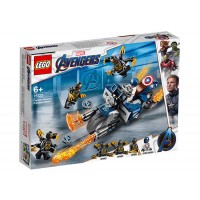 LEGO Marvel Super Heroes - Captain America: Atacul Outriderilor 76123