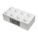 Ceas desteptator LEGO caramida alba 7001026