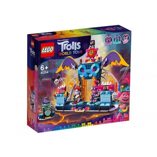 LEGO Trolls - Concertul din orasul Volcano Rock 41254