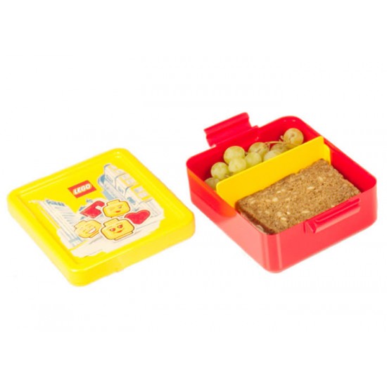 Cutie pentru sandwich LEGO Iconic rosu-galben (40521725)