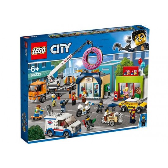 LEGO City - Deschiderea magazinului de gogosi 60233