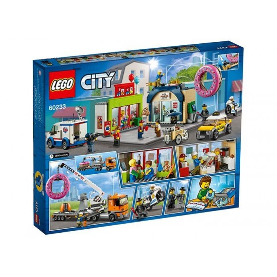 LEGO City - Deschiderea magazinului de gogosi 60233
