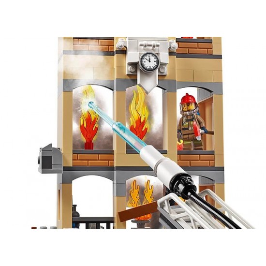 LEGO City - Divizia pompierilor din centrul orasului 60216
