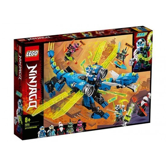 LEGO Ninjago - Dragonul cibernetic al lui Jay 71711