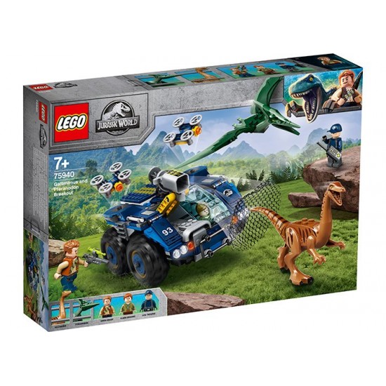 LEGO Jurassic World - Evadarea lui Gallimimus si Pteranodon? (75940)