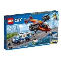 LEGO City - Furtul diamantelor cu politia aeriana 60209