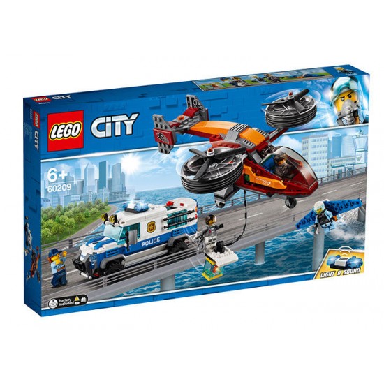 LEGO City - Furtul diamantelor cu politia aeriana 60209