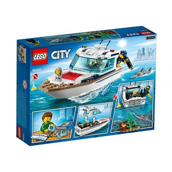 LEGO City - Iaht pentru scufundari 60221