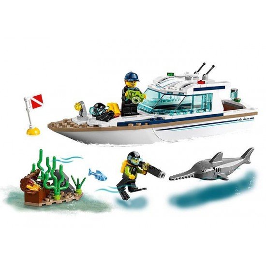 LEGO City - Iaht pentru scufundari 60221