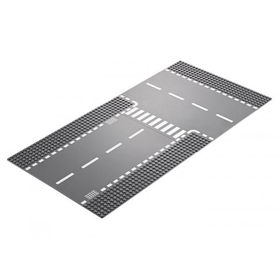 LEGO City - Intersectie dreapta si in T 60236