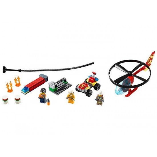 LEGO City - Interventie cu elicopterul de pompieri 60248