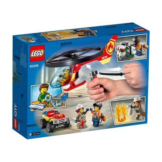 LEGO City - Interventie cu elicopterul de pompieri 60248