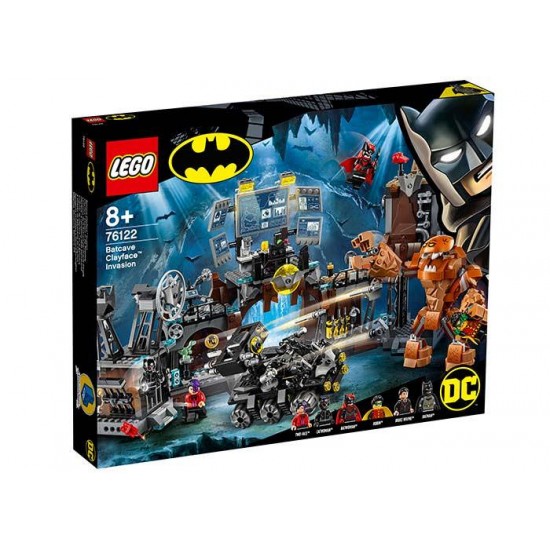 LEGO DC Super Heroes - Invazia lui Clayface in Batcave 76122